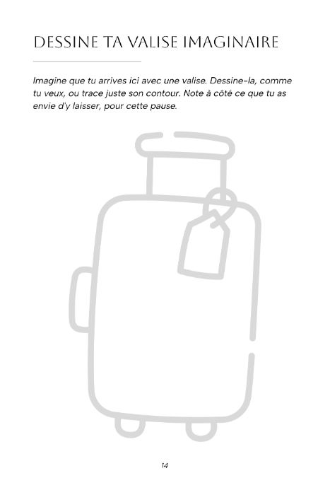 Page à dessiner d'Un été à s'émerveiller
