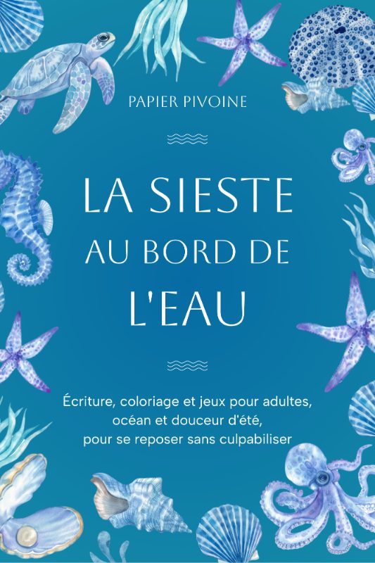 Couverture : La sieste au bord de l'eau