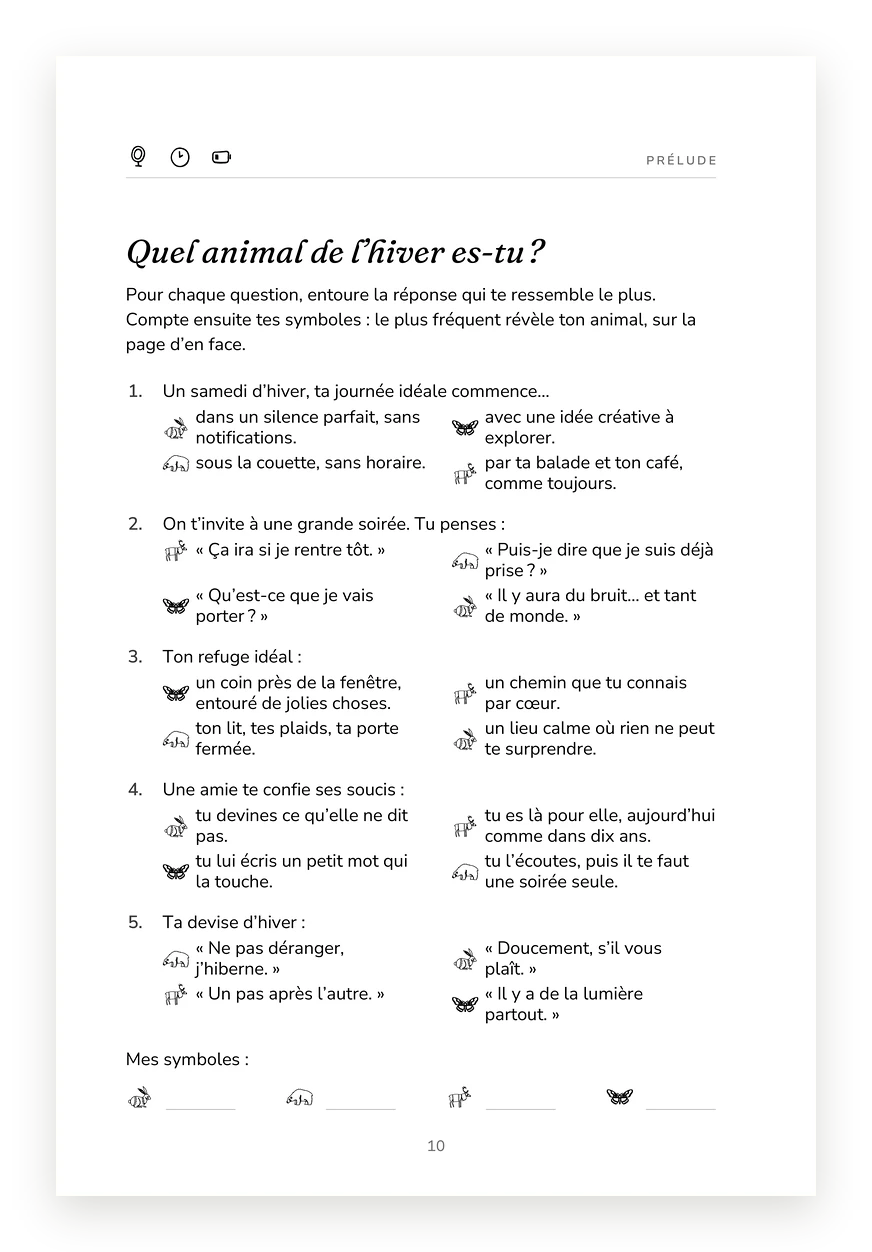 Test de personnalité : quel animal de l’hiver es-tu ?